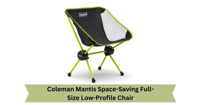Coleman Mantis Space-Saving Full-Size Low-Profile Chair