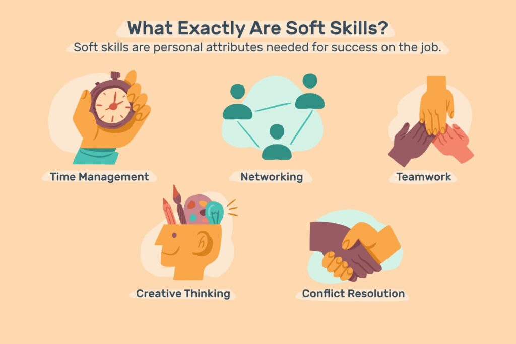 While technical skills are important, soft skills are also essential