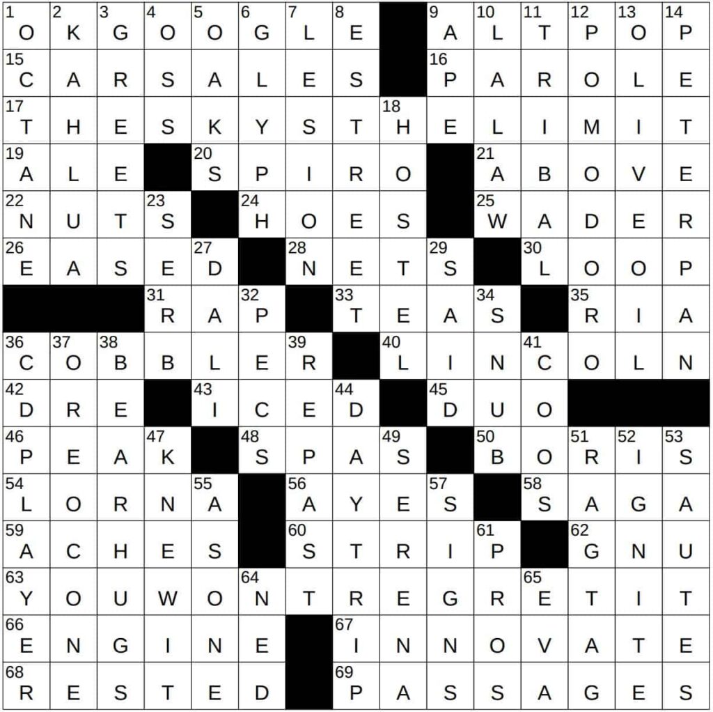 How to Solve the band assistant nyt Crossword Clue