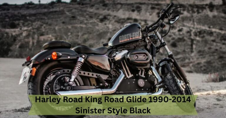 Harley Road King Road Glide 1990-2014 Sinister Style Black