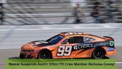 Nascar Suspends Austin Dillon Pit Crew Member Nicholas Covey!