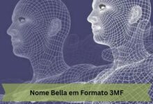 Nome Bella em Formato 3MF