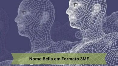 Nome Bella em Formato 3MF