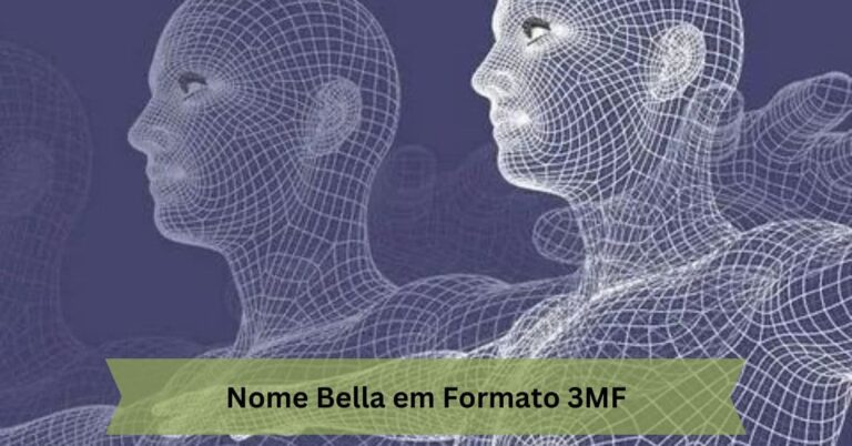 Nome Bella em Formato 3MF