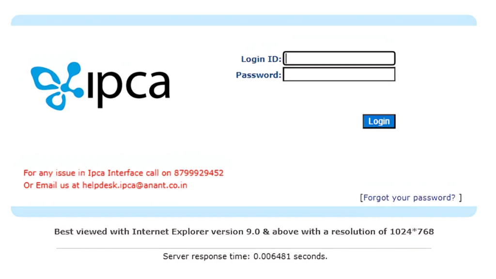 Is IPCainterface login secure?