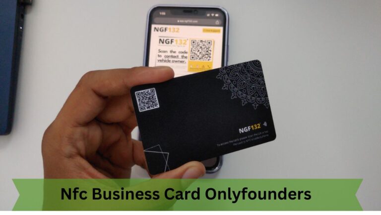 Nfc Business Card Onlyfounders – Start Today!