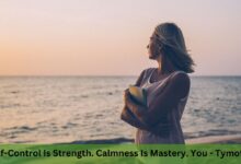 Self-Control Is Strength. Calmness Is Mastery. You - Tymoff