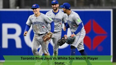 Toronto Blue Jays Vs White Sox Match Player Stats!