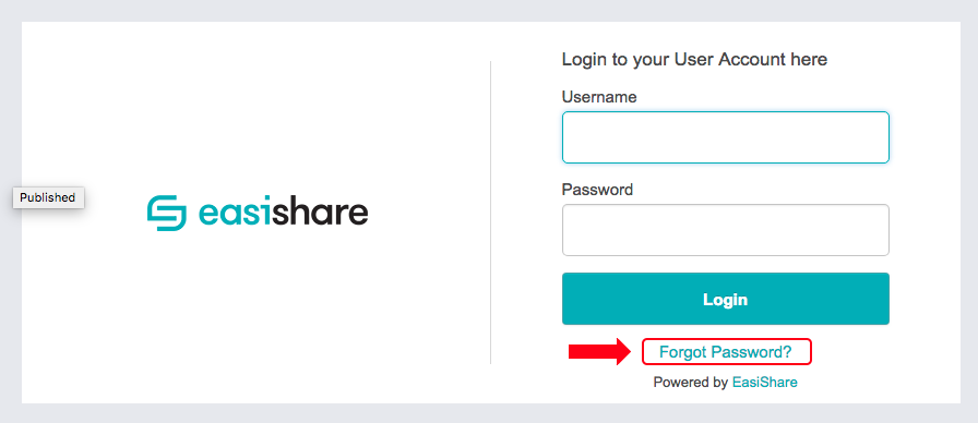 What should I do if I forget my IPCainterface login credentials?