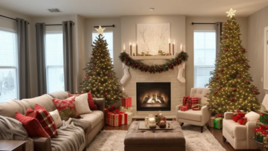 Decorating for the Holidays in a Townhome Rental