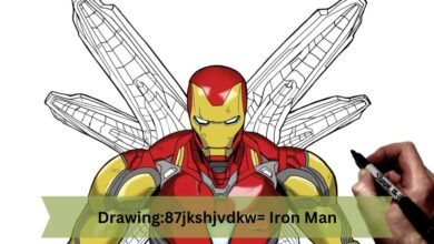 Drawing:87jkshjvdkw= Iron Man